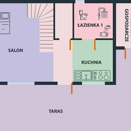 Dom wakacyjny Chmielnik Pieszyce